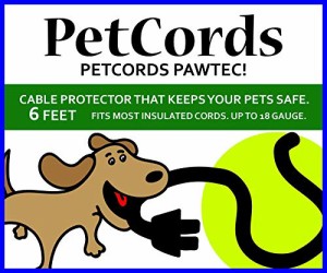 PetCords ミニ6フィート犬と猫の臍帯充電ケーブルを介して噛むからあなたのペットを保護は、保護されます。 fits- iphone、Androi