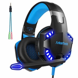 ARKARTECH G2000 ゲーミングヘッドセット ps4 ヘッドセット ゲーミングヘッドホン ps5 へっどせっと マイク付き ヘッドホン ゲー