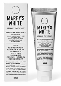 MARFY'S WHITE（マーフィーズ ホワイト）歯磨き粉 オーガニック 90g 日本製