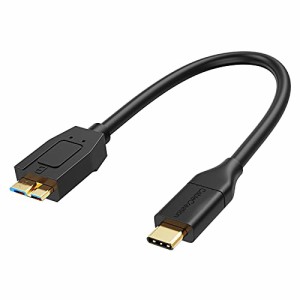 usb type c マイクロusb，CableCreation(Gen2/ 10Gbps)【2本入り】USB C to Micro B 3.0 変換