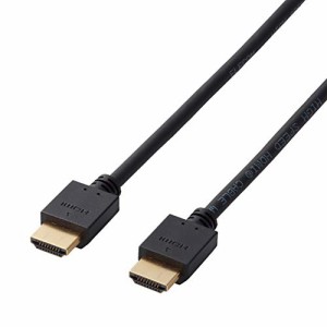 エレコム HDMI ケーブル 2m 4K × 2K対応 ブラック DH-HD14EB20BK