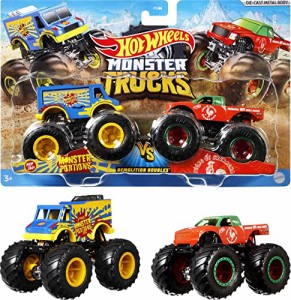 MATTEL HOT WHEELS マテル ホットホイール モンスタートラック 2パック [並行輸入品]