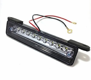 スズキ ジムニー JA11 JA12 JB23 等 移動 用 9連 LED ライセンス ランプ ナンバー 灯 ユニット ホワイト ライト テール リア