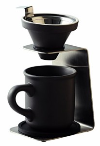 前畑 Brew Coffee(ブリューコーヒー) 一人用ドリッパー(グレー) 51642 ギフトセット