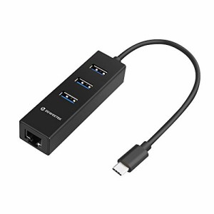 ZOWEETEK USB-C ハブ USB TypeC 高速ハブ USB Type C to USB 3.0 アダプター＆USB LAN変換アダプター