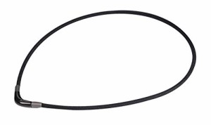 【羽生結弦選手愛用商品】ファイテン(phiten) ネックレス RAKUWAネック メタックス チョッパーモデル ブラック 40cm