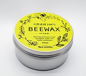 天然素材100% 蜜蝋ワックス BEEWAX 200ml