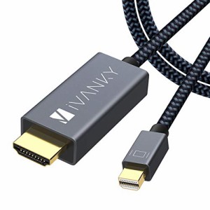 Mini DisplayPort→HDMI 変換 ケーブル iVANKY【フルHD1080P対応/3M】 Thunderbolt to HDMIケーブ