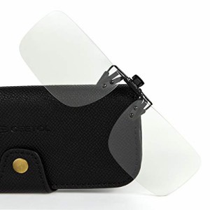 CEETOL ブルーライトカットメガネ クリップオン式 軽量型 [度なしレンズ、 視力保護 ] UV保護 パソコンメガネ 男女兼用