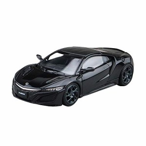 1/64 LCD ホンダNSX ダイキャストモデルおもちゃの車左ハンドル完成品 (黒)