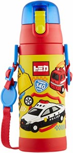 スケーター 子供用 ステンレス 直飲み 3D 水筒 キッズ 480ml トミカ 男の子 SDPV5-A