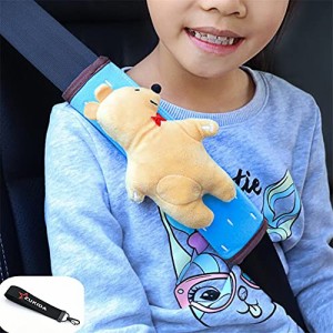 Zukida カバー ショルダーパッド 子供 リュック 動物 枕 クッション 枕 車用品 カー用品 かわいい 旅行 ギフト プレゼント パンダ