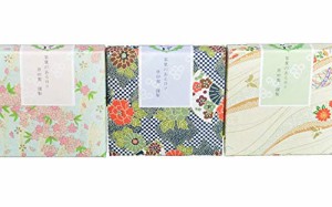 原田園 プチギフト 緑茶 ティーバッグ 2ｇ×5個入り キレイな 和風柄 日本 3箱セット (緑茶)