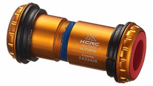 ケーシーエヌシー(KCNC) ボトムブラケット ゴールド ユニバーサルアダプターBB ロード用 BB30/68mm