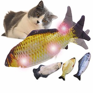 猫おもちゃ電動 猫おもちゃ魚 猫おもちゃ自動 猫おもちゃ電動魚 猫おもちゃ魚電動 ペットおもちゃ魚 (アロワナ)