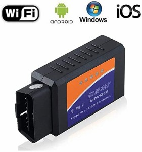 ウィンダー ELM327 OBD2 Wi-Fi 自動車故障診断機 OBD II 対応 25K80 超小型 配線不要 for iPhone & iPad