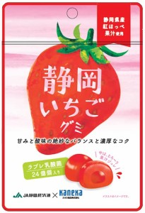 カネカ食品　静岡いちごグミ ラブレ乳酸菌入り　40g×10袋