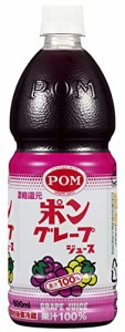 えひめ飲料 POM グレープジュース 800ml×6本