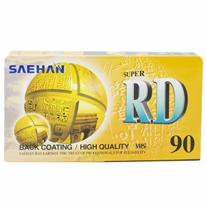 協和ソニック VHS ビデオテープ 90分 SUPER RD ケース付き (SAEHAN MEDIA製) 10本