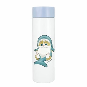 東亜金属 mofusand (もふさんど) ポケミニ ステンレス ボトル 150ml 【 サメにゃん 】 53-2083 ブルー