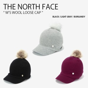 THE NORTH FACE ノースフェイス レディース ニットキャップ W’S WOOL LOOSE CAP NE3CM61A/B/C