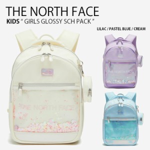 THE NORTH FACE ノースフェイス キッズ リュック GIRLS GLOSSY SCH PACK ガールズ グロッシー スクール パック リュック NM2DP03R/S/T