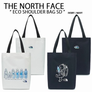 THE NORTH FACE ノースフェイス トートバッグ ECO SHOULDER BAG SD エコバッグ IVORY NAVY NN2PM23A/B