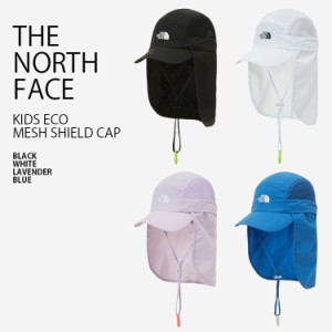 THE NORTH FACE ノースフェイス キッズ ベースボールキャップ KIDS ECO MESH SHIELD CAP キャップ 帽子 日よけ 子供用 NE3CP01R/S/T/U