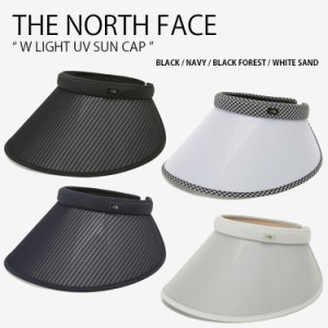 THE NORTH FACE ノースフェイス レディース サンバイザー W LIGHT UV SUN CAP サンキャップ つば広 UVカット 女性用 NE3CP08A/B/C/D