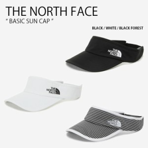 THE NORTH FACE ノースフェイス サンバイザー BASIC SUN CAP ベーシック サン キャップ 帽子 ロゴ メンズ レディース NE3CP11A/B/C