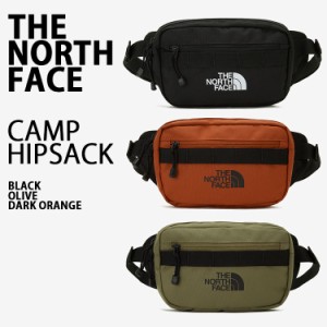 THE NORTH FACE ノースフェイス ショルダーバッグ ヒップバッグ CAMP HIPSACK ウエストバッグ BLACK OLIVE ORANGE ボディバッグ NN2HP64