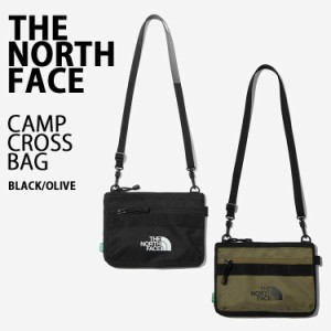 THE NORTH FACE ノースフェイス クロスバッグ サコッシュ CAMP CROSS BAG バッグ ミニバッグ ミニポーチ BLACK OLIVE ポーチ NN2PP64A/B