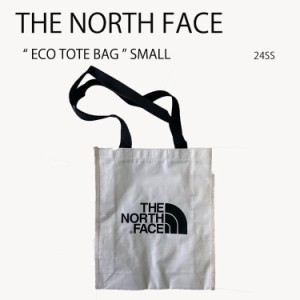 THE NORTH FACE ノースフェイス エコバッグ ECO TOTE BAG 24SS SMALL  WHITE エコ トートバッグ 防水 手提げバッグ 軽量 軽い ホワイト