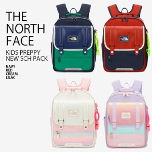 THE NORTH FACE ノースフェイス キッズ リュック KIDS PREPPY NEW SCH PACK リュックサック バックパック バッグ 子供用 NM2DQ04R/S/T/U