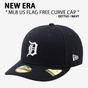 NEW ERA ニューエラ キャップ 59FIFTY MLB US FLAG FREE CURVED CAP TIGERS 星条旗 タイガーズ ベースボールキャップ 帽子 フリーカーブ 