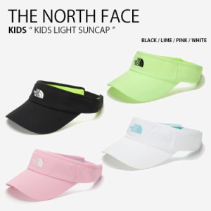 THE NORTH FACE ノースフェイス キッズ サンバイザー KIDS LIGHT SUNCAP NE3CN02R/S/T/U