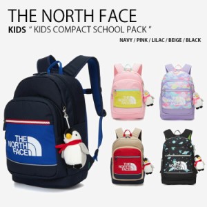 THE NORTH FACE ノースフェイス キッズ リュック KIDS COMPACT SCH PACK バッグパック NM2DN04R/S/T/U/V