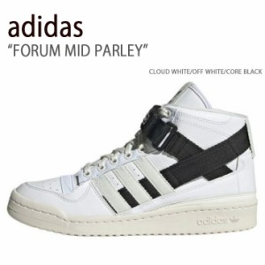 adidas アディダス スニーカー FORUM MID PARLEY CLOUD WHITE OFF WHITE CORE BLACK GV7616