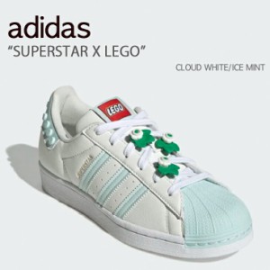 adidas アディダス スニーカー SUPERSTAR × LEGO GX7206 スーパースター × レゴ WHITE MINT 