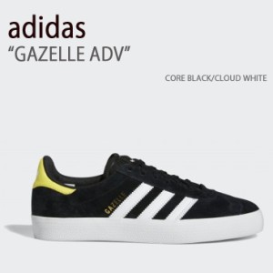 adidas アディダス スニーカー GAZELLE ADV CORE BLACK CLOUD WHITE GY6922