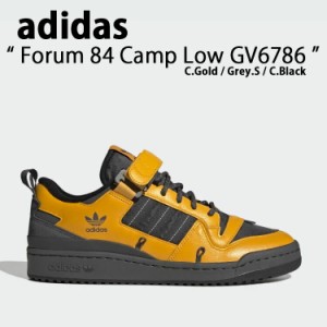 adidas Originals アディダス オリジナルス スニーカー Forum 84 Camp Low GV6786 GOLD GREY BLACK 