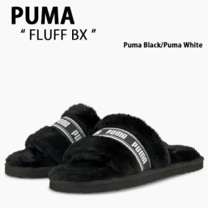 PUMA プーマ サンダル Fluff BX BLACK ブラック シャワーサンダル スリッパ メンズ レディース 男性用 女性用 38534201【中古】未使用品