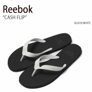 REEBOK リーボック サンダル CASH FLIP FY2507 キャッシュ フリップ  BLACK WHITE ブラック ホワイト メンズ レディース 男性用 女性用 