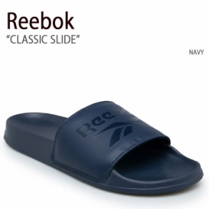 REEBOK リーボック サンダル CLASSIC SLIDE FZ4282 クラシック スライド NAVY ネイビー メンズ レディース 男性用 女性用 男女兼用【中古