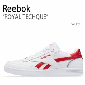 REEBOK リーボック スニーカー ROYAL TECHQUE WHITE GZ6033 ホワイト シューズ メンズ 男性用 【中古】未使用品