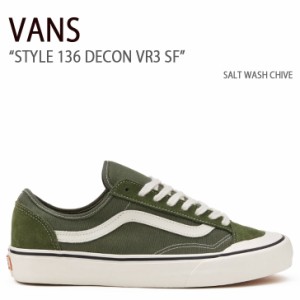 VANS スニーカー STYLE 136 DECON VN0A4BX9E02 スタイル 136 デコン GREEN