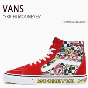 VANS スニーカー SH8-HI MOONEYES VN0A5JMJFON スケートハイ ムーンアイズ RED YELLOW