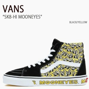 VANS スニーカー SH8-HI MOONEYES VN0A5JMJY23 スケートハイ ムーンアイズ BLACK YELLOW