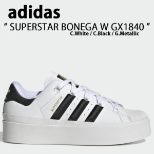 adidas Originals アディダス オリジナルス スニーカーSUPERSTAR BONEGA W スーパースター ボネガ GX1840 White Black