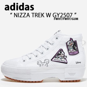 adidas アディダス スニーカー Nizza Trefoil W GY2507 ニッツァトレック W WHITE ホワイト レディース 女性用